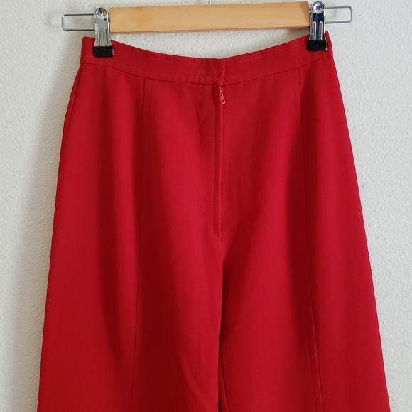 Vintage 70s Ungaro Parallele Flare Trousers - Picture 4 of 6